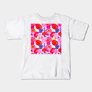 Rose pattern Kids T-Shirt